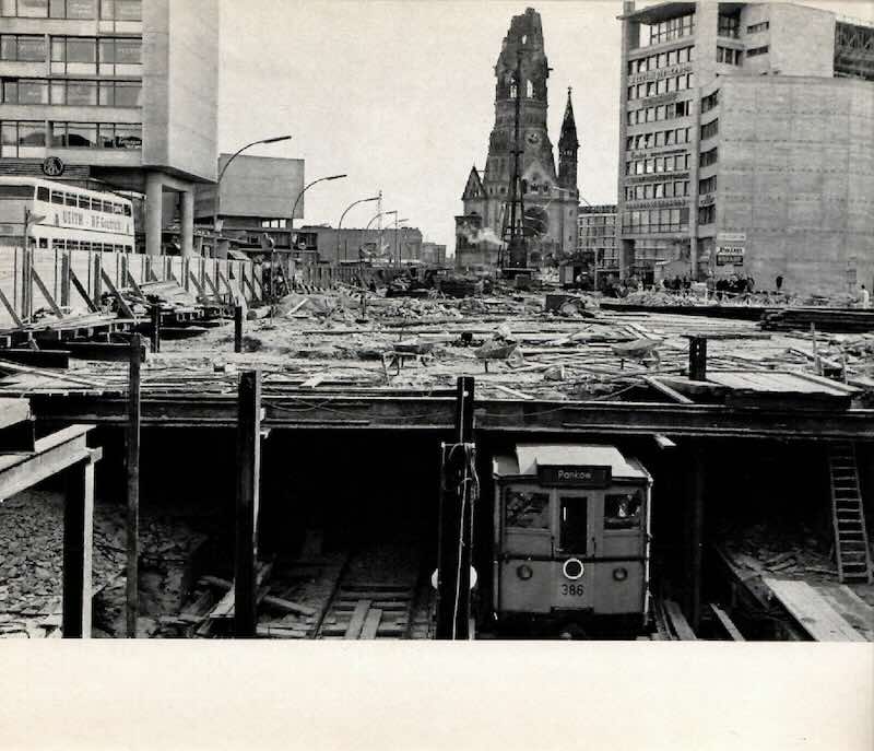 Foto Berliner Baubilanz 1966 - Verkehr