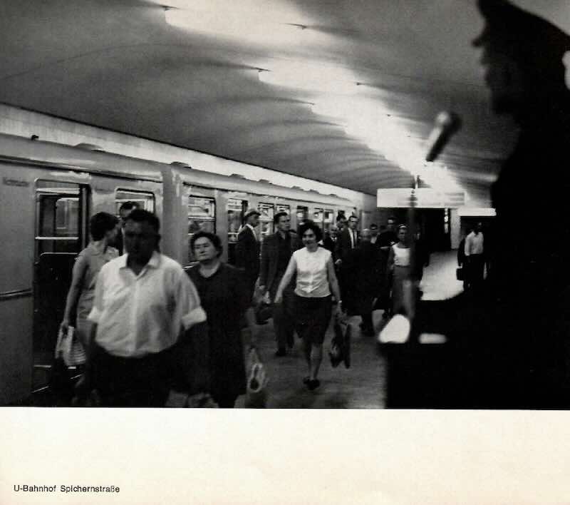 Foto Berliner Baubilanz 1966 - Verkehr