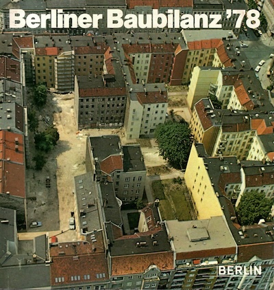 Coverbild Baubilanz 1978