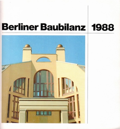 Baubilanz 1988